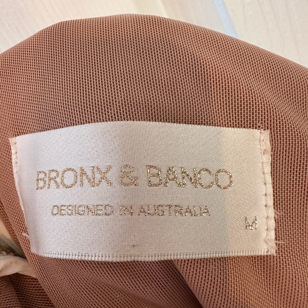 Bronx and Banco Megan Mini Dress in White Size Medium - Picture 4 of 7